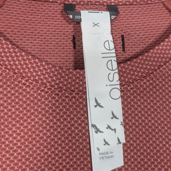 NEW Oiselle Flyout Shirt 6 or 8 Watch View Long Sleeve Running Top Rose Pink S - Picture 14 of 16